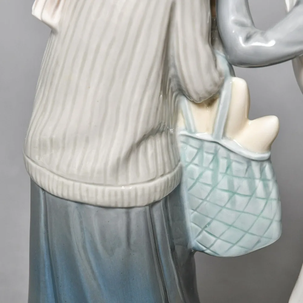  Коллекционная Фарфоровая статуэтка «Сплетницы», Lladro / Лядро Испания, 1978 - 1985 годы.