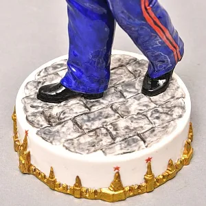 Коллекционная Авторская Статуэтка «Комиссар Государственной Безопасности СССР - Берия Л.П.», фарфор, Россия. 