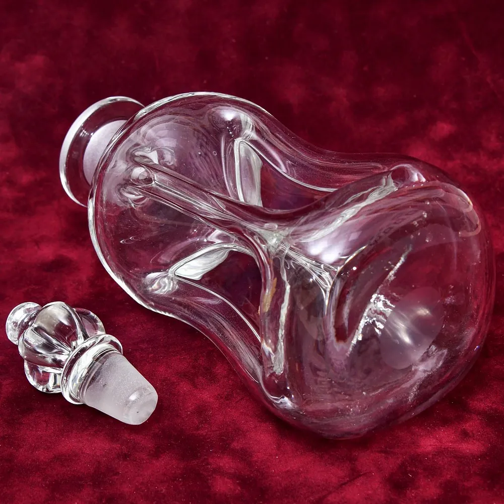 «Kluk - Kluk - Королевская Корона» Декантер - Графин - Штоф - 0,7 л. Дания, HOLMEGAAARD 50 -е гг.