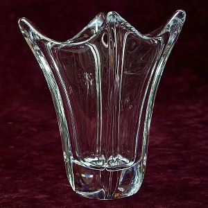 Редкость! Коллекционная Хрустальная Ваза, DAUM, Франция, вторая половина ХХ века.