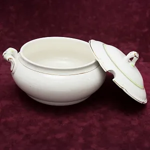 Большой Столовый сервиз на 6 персон - 36 предметов, Фаянс ЗиК Конаково, СССР 50-е годы ХХ века.