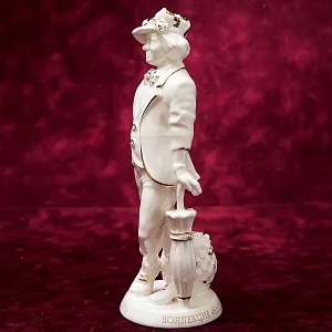 Авторская Коллекционная Фарфоровая Статуэтка Клоун - «Олег Попов» Россия.