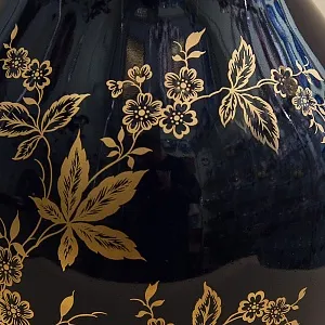 Кобальтовая Винтажная Ваза коллекция «Monic» Lindner Бавария, Германия 60 -е гг.