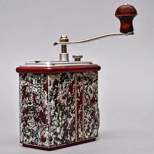 Винтажная Узкая Ручная Механическая Кофемолка «Мокка» Zassenhaus Германия.