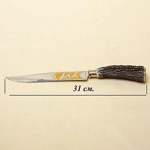 Винтажный Набор для Барбекю «Охота» - 3 предмета, Германия, DREIZACK SOLINGEN, 50 -е годы ХХ века.