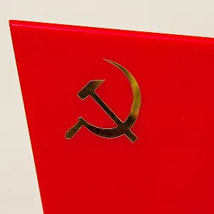 Редкость! Настольное Агитационное Панно - Знак «50 лет СССР» - Сувенир  -1972 год.