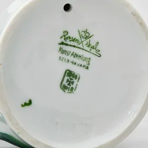 Редкость! Антикварная Фарфоровая Статуэтка «Танцовщица в зеленой юбке», ROSENTHAL Германия - 1918 год.