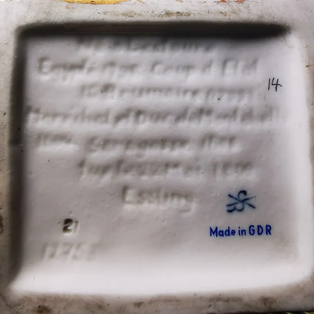 Статуэтка «LANNES» серия «Маршалы Армии Наполеона» Фарфор Scheibe - Alsbach.