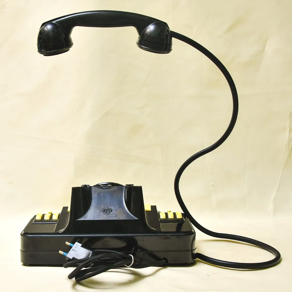 Настольная Электрическая Лампа - Светильник «Директорский Телефон» СССР -1968 год.