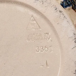 Крюшонница - Горшок для Глинтвейна «Старинные Замки» + 4-е Кружки Фаянс Германия