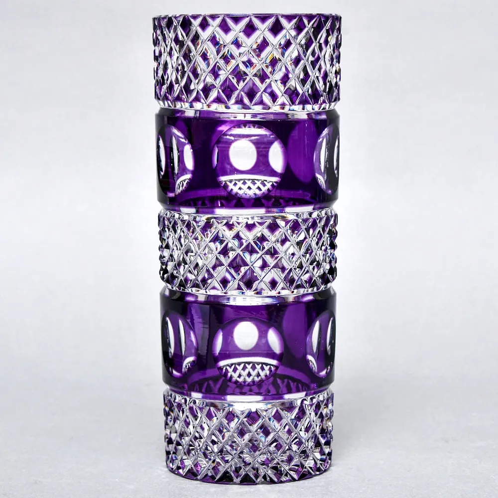 Дизайнерская Ваза Цветного Хрусталя WMF Crystal Cabinet Германия -70 годы ХХ века..