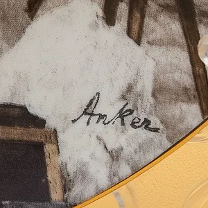 Коллекционная Тарелка «Снеговик» Фарфор, Suisse Langenthal, Швейцария -1987 год.