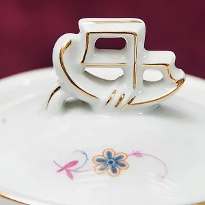 Чайный сервиз «TIRANA» на 4-е персоны Фарфор Розенталь / Rosenthal Германия -1930 год.