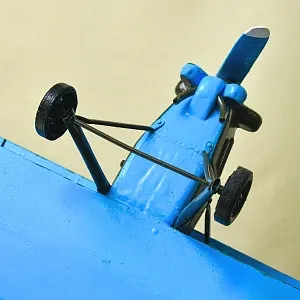 Винтажная Большая Деревянная Модель Самолёта «У-2 или По-2», СССР вторая половина ХХ века.