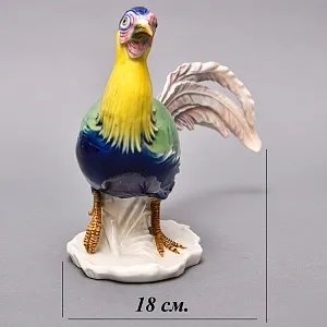 Коллекционная Фарфоровая статуэтка «Птица - Фазан», Карл Энс / Karl Ens, Германия, 50-е годы ХХ века.