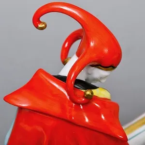 Редкая! Коллекционная Фарфоровая статуэтка «Придворный шут», GOEBEL Германия - 1986 год. 