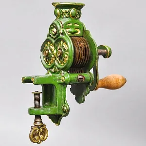 Редкость! Старинная Антикварная Чугунная Ручная Лапшерезка, Италия начало ХХ века.