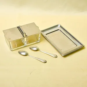 Винтажный Набор для специй или соусов с двумя отделениями, Германия, 70 -е годы ХХ века.