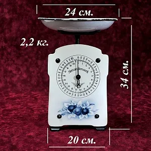 Старинные Антикварные Кухонные Механические Весы на 10кг. Alexanderwerk, Германия -1905 год.