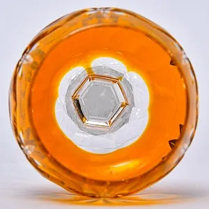 Бокал для Вина из Цветного Хрусталя, Annahütte Германия, 60 -е годы ХХ века.