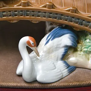 Большая Коллекционная Фарфоровая статуэтка «ВЕСНА В ЯПОНИИ», Lladro Испания -1984 год.
