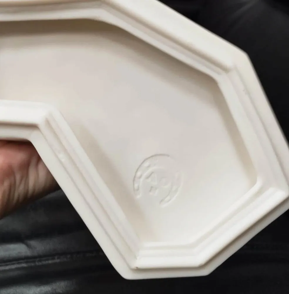 Коллекционная Авторская Статуэтка «Хоккеист СССР – Александр Мальцев №10», фарфор, Россия.