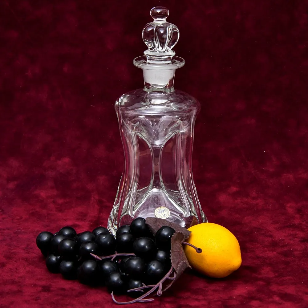 «Kluk - Kluk - Королевская Корона» Декантер - Графин - Штоф - 0,7 л. Дания, HOLMEGAAARD 50 -е гг.