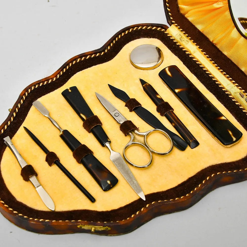 Редкость! Винтажный Маникюрный Набор, Англия - начало ХХ века.