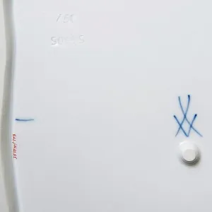 Фарфоровое Блюдо - Фруктовница - Сухарница «Индийский цветок» Фарфор MEISSEN / МЕЙСЕН.