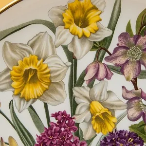 Коллекционная Тарелка «ЦВЕТЫ МАРТА» Фарфор, WEDGWOOD, Англия -1978 год.