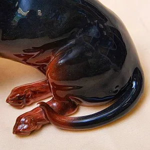 Редкость!!! Фарфоровая Статуэтка «Собака - Такса», Карл Энс / Karl Ens Германия, 30-е гг.