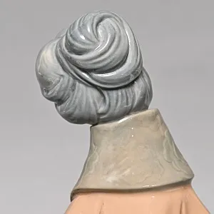 Коллекционная Фарфоровая статуэтка «Японская мама и дочь», Nao by Lladro Испания, 80-е гг. 