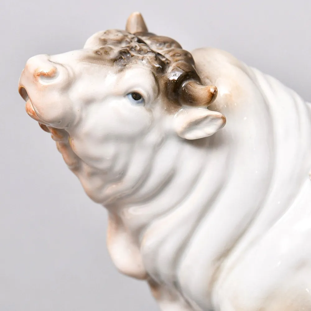 Коллекционная Фарфоровая статуэтка «ПОХИЩЕНИЕ ЕВРОПЫ», Karl Ens Германия, первая половина ХХ века. 