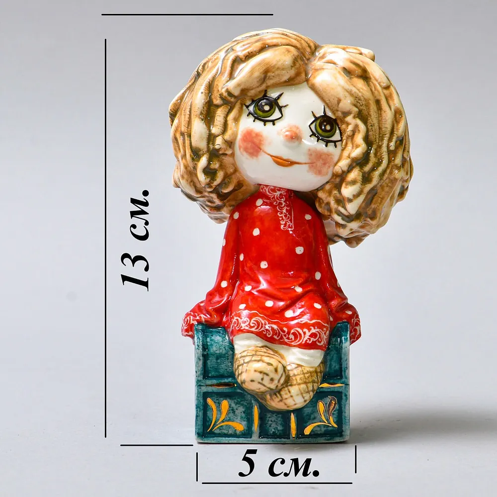 Авторская Коллекционная Фарфоровая Статуэтка «Домовенок Кузя», Россия.