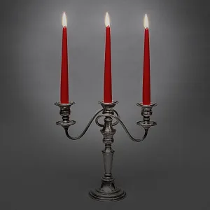 Канделябр - Подсвечник на Три Свечи, Н -29 см. Silverplate, Elkington's & Co. Англия, начало ХХ века.