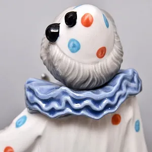 Фарфоровая статуэтка «Клоун с cаксофоном», TENGRA Испания, вторая половина ХХ века.