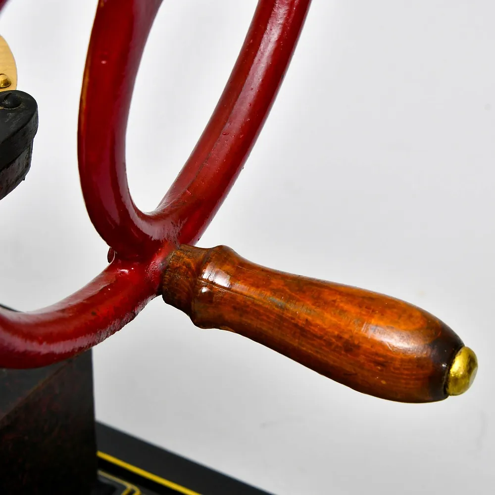 Большая Антикварная Чугунная Ручная Механическая Кофемолка ELMA, Франция начало ХХ века.