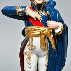 Фарфоровая Статуэтка «Маршал Империи» - «Армия Наполеона», Porcelain De LUXE Франция, 60-е гг.