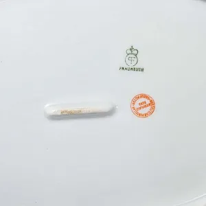 Антикварное Фарфоровое Блюдо - Тарелка  «Концерт галантного века», Fraureuth Германия 1920 -1926 годы.