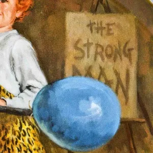 Коллекционная Фарфоровая Тарелка «Джонни - Маленький силач», RECO США -1983 год.