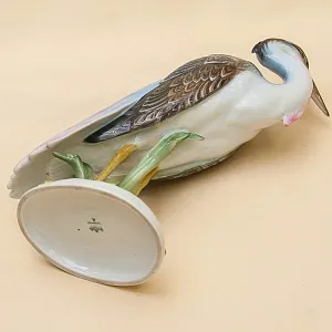 Редкость!!! Птица - Фарфоровая Статуэтка «Малая ЦАПЛЯ» ROSENTHAL Германия -1964 год.