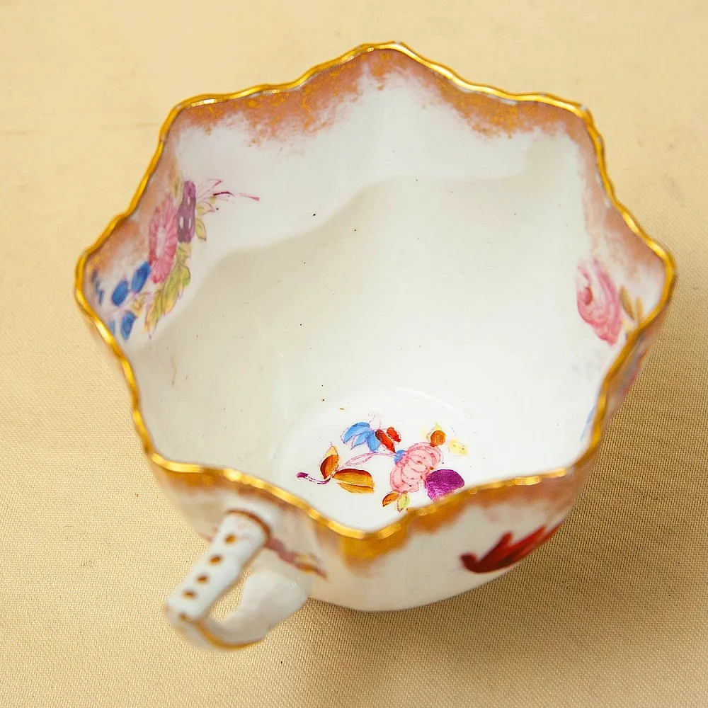 Антикварная, Коллекционная Чайная пара +Тарелка (Тройка) , Англия, конец ХIX - начало ХХ века.