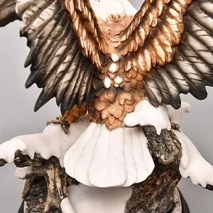 Большая Коллекционная статуэтка Птица - «Орел. Белоголовый орлан», Fanconi Arts Италия.