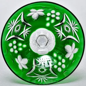 Редкость! Набор Хрустальных Фужеров для Мартини или Шампанского серия «Виноград», NACHTMANN Германия 60 гг. 