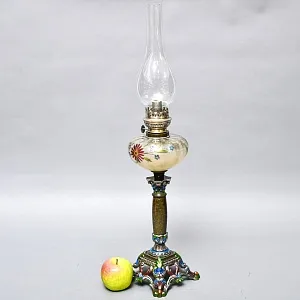 Антикарная Керосиновая Лампа с Механизмом Hersteller Berlin, Германия 1920 -1925 год.