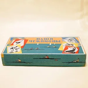 Памятный Сувенирый Набор - Хозяйственные Спички «Наши Чемпионы», СССР -1965 год. 