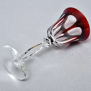 Редкость! Рубиновый Хрустальный Бокал для вина «Diana», NACHTMANN Германия, 60 -е годы ХХ века.