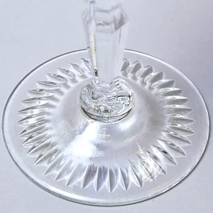 Набор Бокалов для Вина из Цветного Хрусталя JOSEPHINENHUTTE Германия, 50 -е гг.