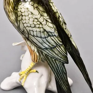 Птица - Фарфоровая статуэтка «Сокол», Карл Энс / Karl Ens,  Германия, 50-е годы ХХ века.