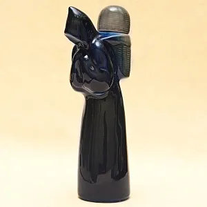 Штоф - Графин - Бутылка - Фарфоровый Флакон «Чёрный Монах», на 0,5 литра.